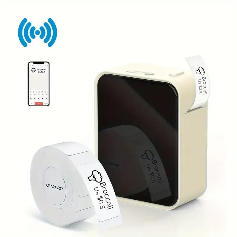 Imprimante d'étiquettes thermiques Marklife P15, sans encre, sans fil, Bluetooth, 203 dpi, compatible Android/iOS, pour la maison, la cuisine, le bureau et le bricolage 17
