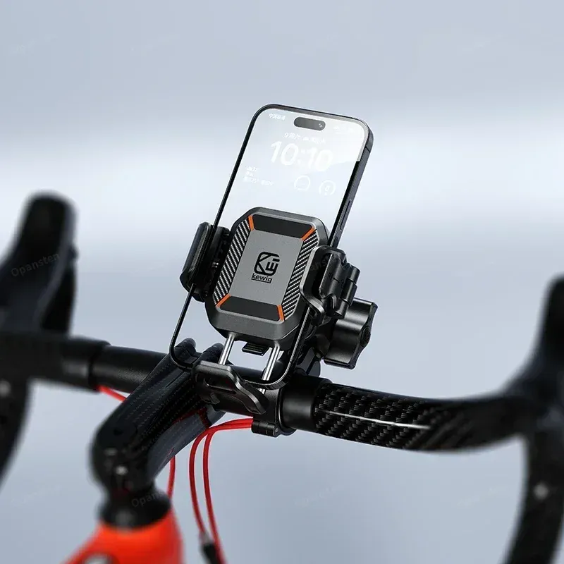 Support de téléphone pour moto en situation