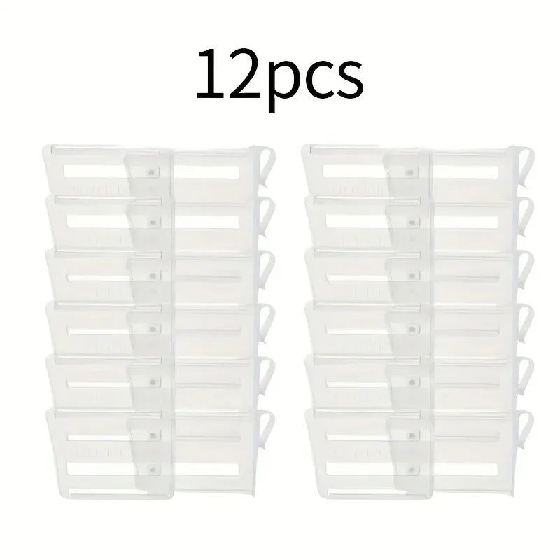 Séparateur réglable pour réfrigérateur 6/12 – Organisateur extensible pour boissons et sauces 8