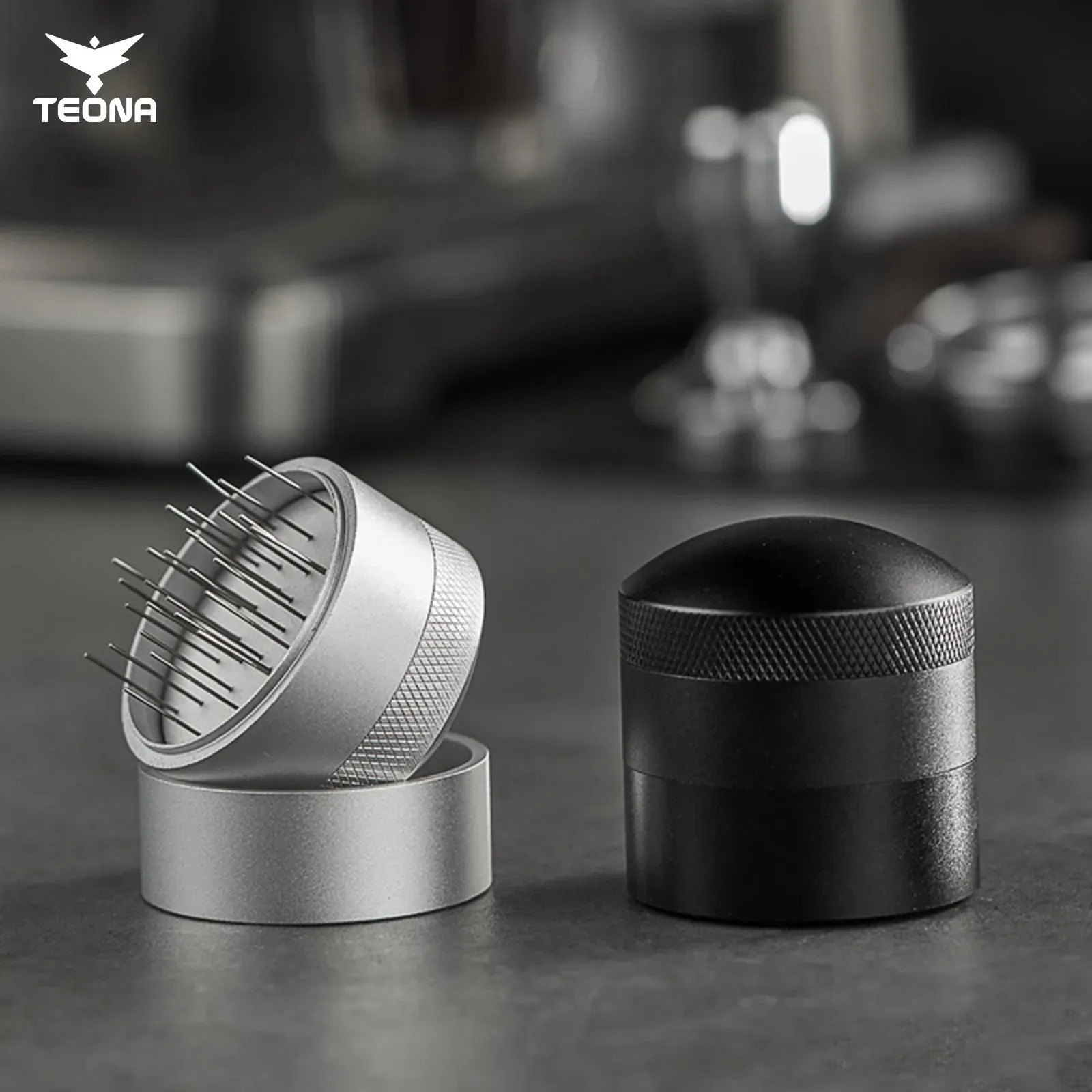 Agitateur WDT pour expresso, outil de distribution pour porte-filtre 51 mm, 53 mm, 54 mm et 58 mm 5