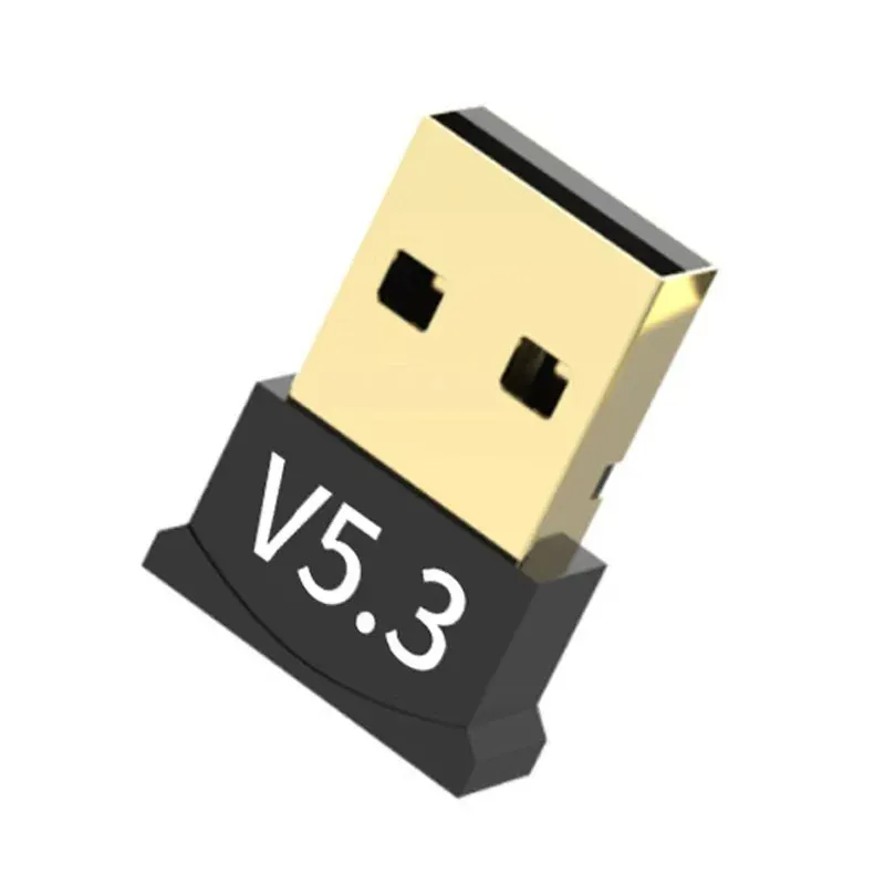 Adaptateur Bluetooth USB 5.3 pour ordinateur de bureau, sans pilote, non compatible avec tous les appareils iOS 6