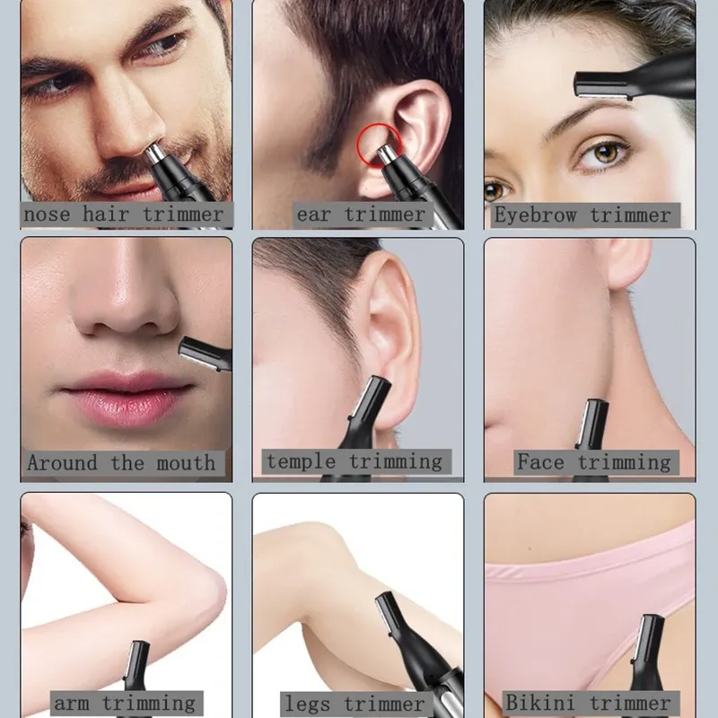 Tondeuse nez et oreilles rechargeable Origina All In1, kit de toilettage pour hommes avec tondeuse à sourcils et barbe 2