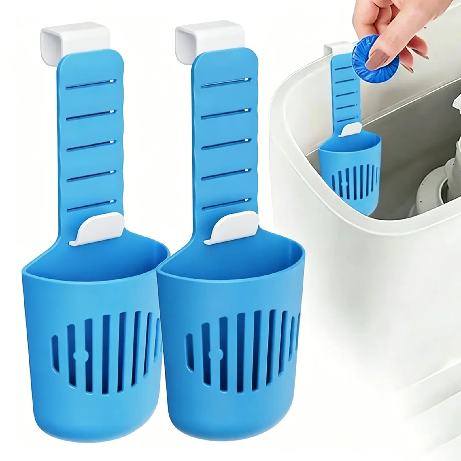 Support de tablette en silicone pour réservoir de toilettes
