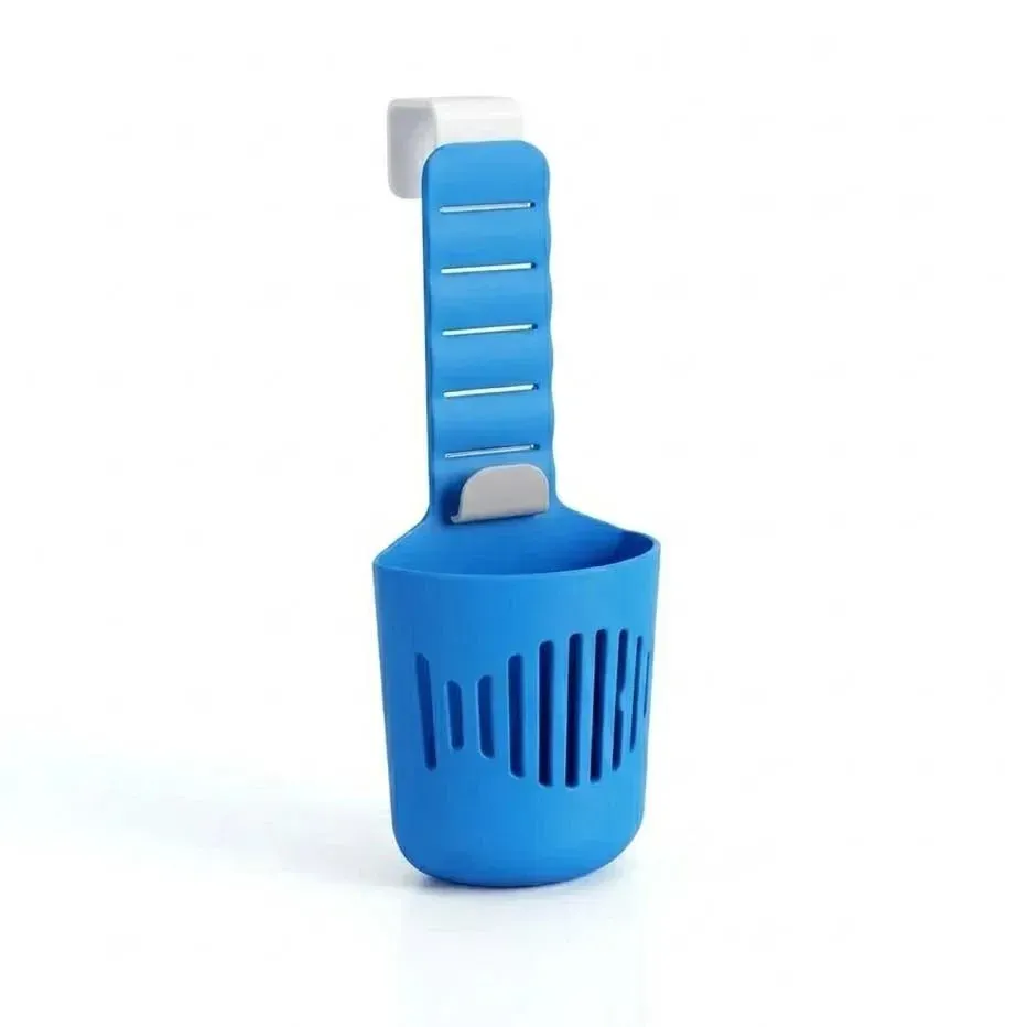 Support de tablette en silicone pour réservoir de toilettes, support polyvalent pour nettoyant et désodorisant suspendu pour cuvette de toilettes (lot de 1/2) 7