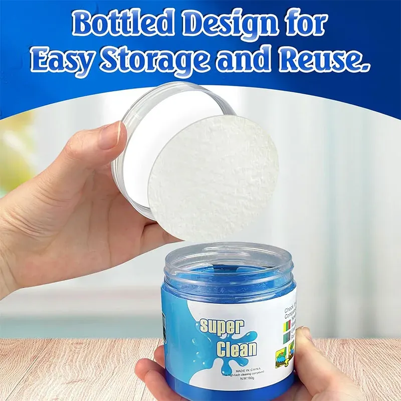 Détail du gel nettoyant