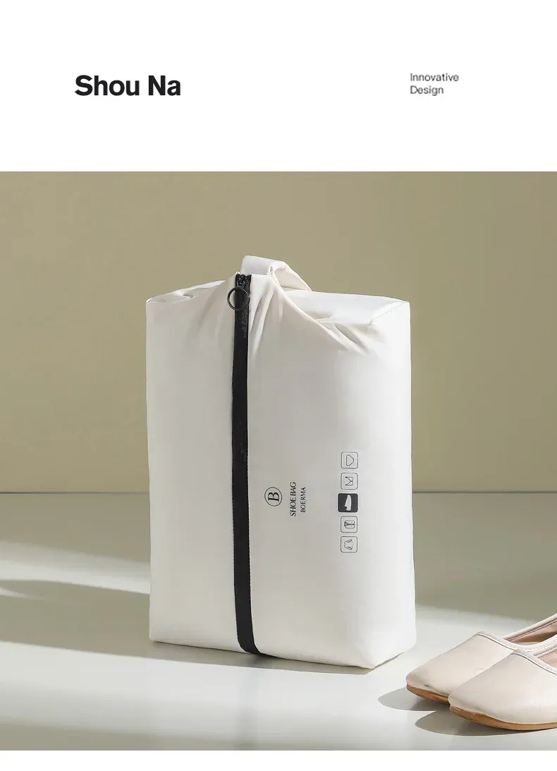 Sac de voyage pour chaussures, vue rapprochée