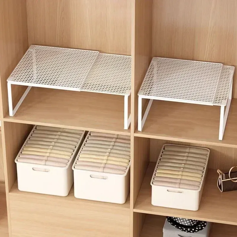 Étagère de rangement modulable pour armoire