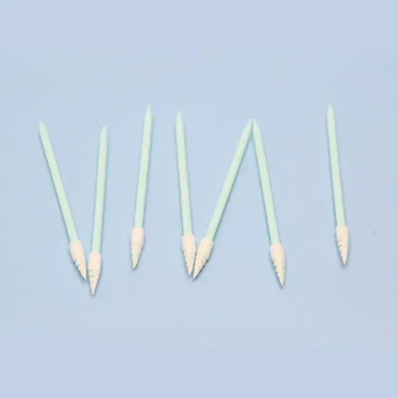 Lot de 100 bâtonnets de nettoyage en mousse à pointe fine, sans peluches, pour cartes électroniques PCB 3