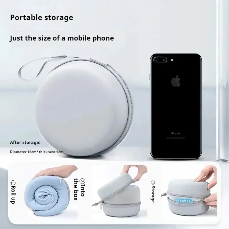 Oreiller cervical en mousse à mémoire de forme en forme de U, pour voyage en avion ou au bureau 5