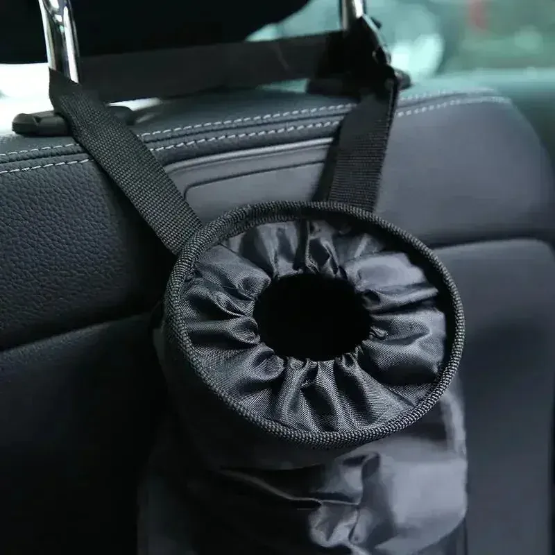 Sac poubelle universel pour voiture à fixer sur appui-tête de siège arrière 5