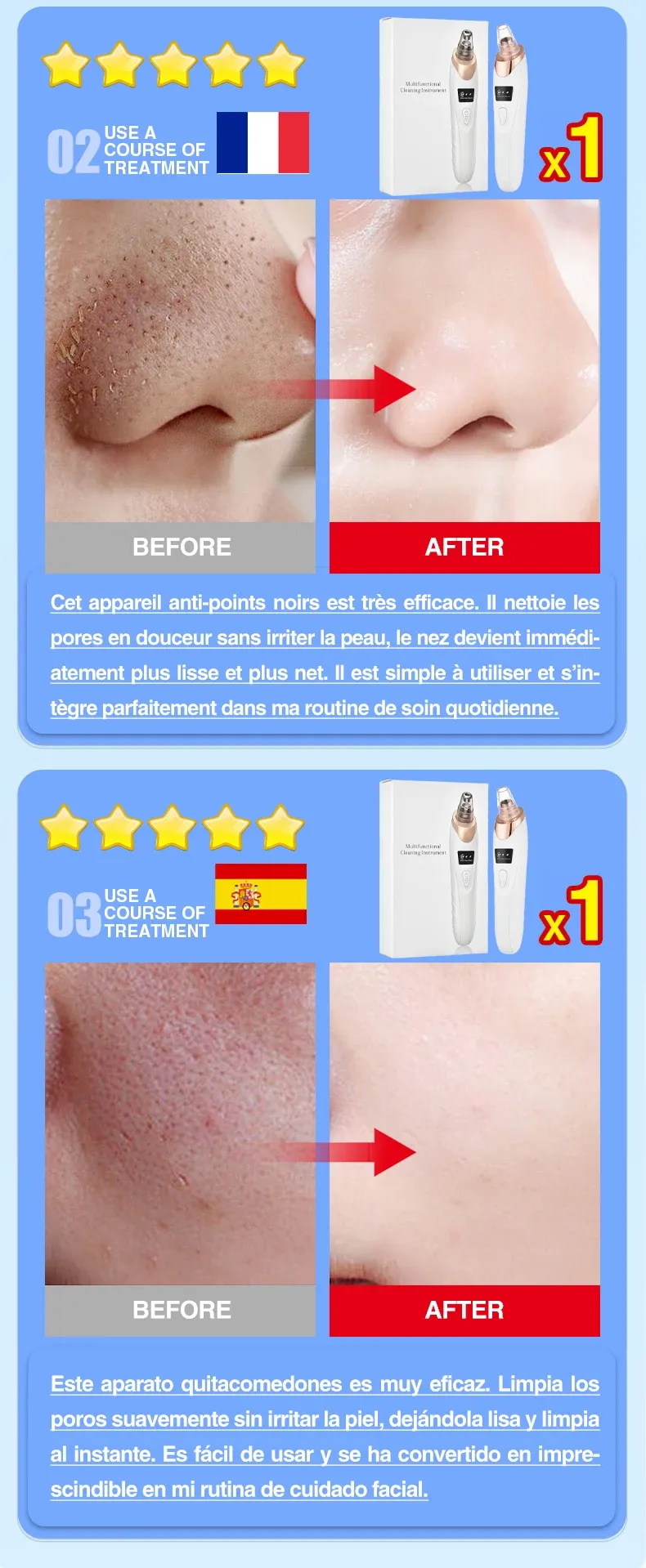 Design élégant de l'appareil
