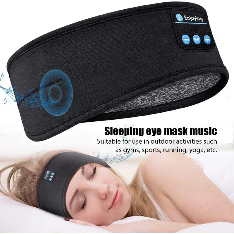 Écouteurs Bluetooth à bandeau élastique sans fil