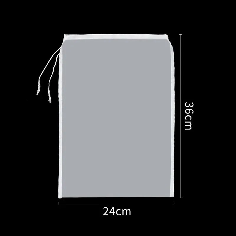 Passoire réutilisable en nylon pour yaourt, thé, fromage, boissons, lait de soja, vin et noix, sac filtrant en maille pour brassage 8