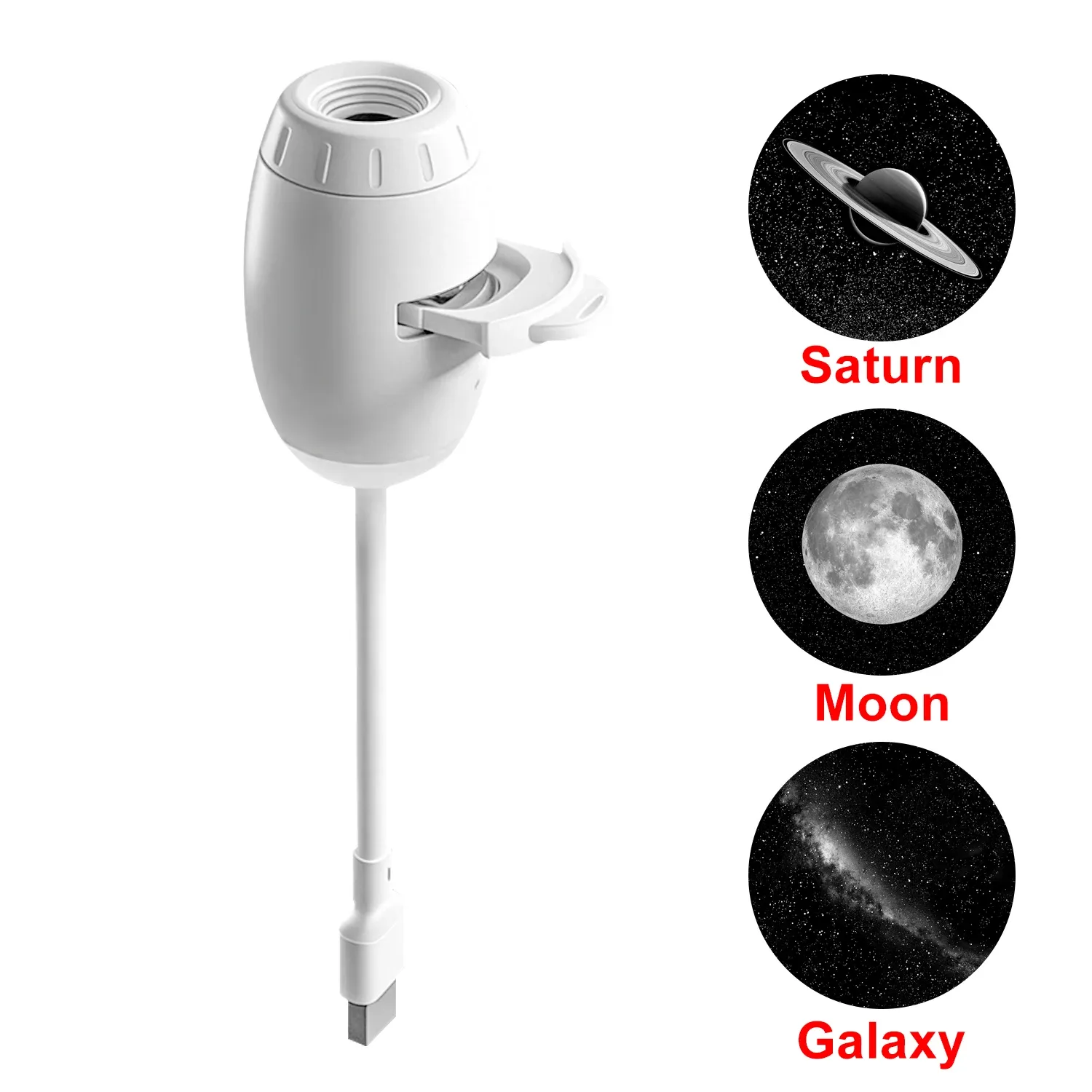 Mini projecteur d'étoiles galactiques 2 en 1 : veilleuse et lampe d'ambiance pour chambre, maison et habitacle, idée cadeau enfant 7