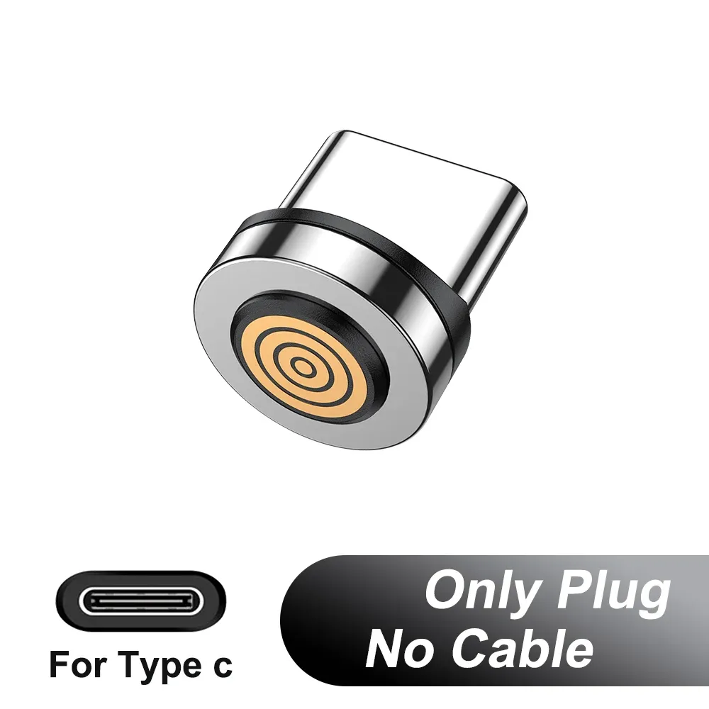 Câble de charge rapide magnétique AUFU 5A, rotation à 540°, avec connecteurs Micro USB et USB Type-C magnétiques, compatible iPhone 14, Samsung et Xiaomi 15