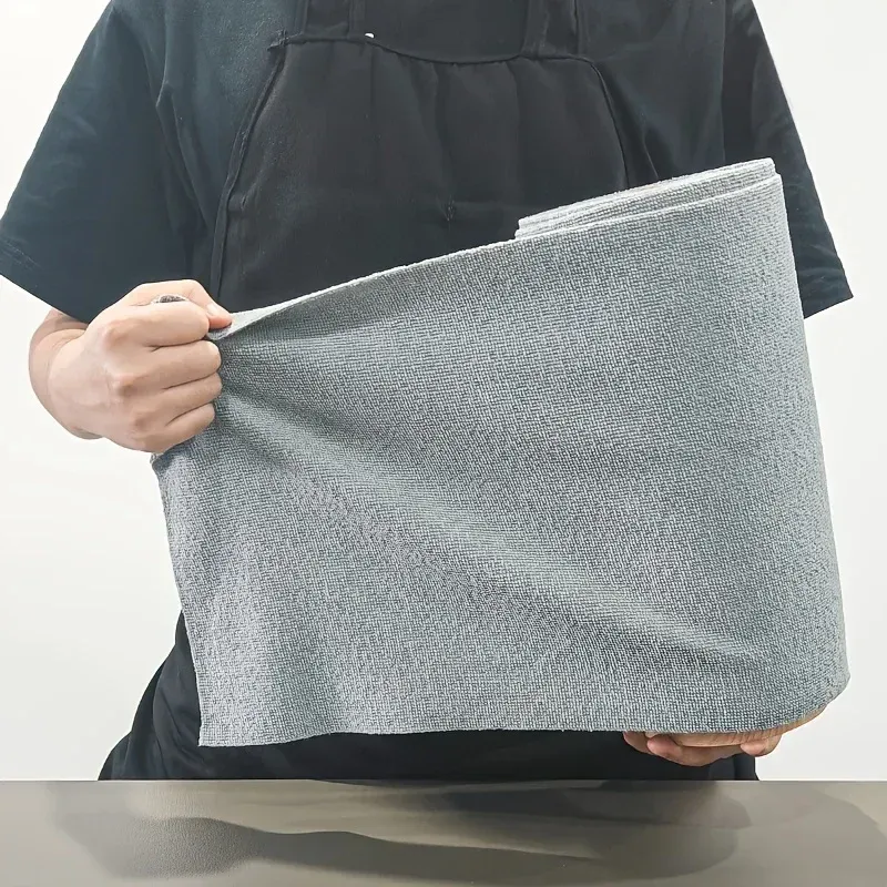 Lingette de cuisine en microfibre réutilisable, détail de la texture
