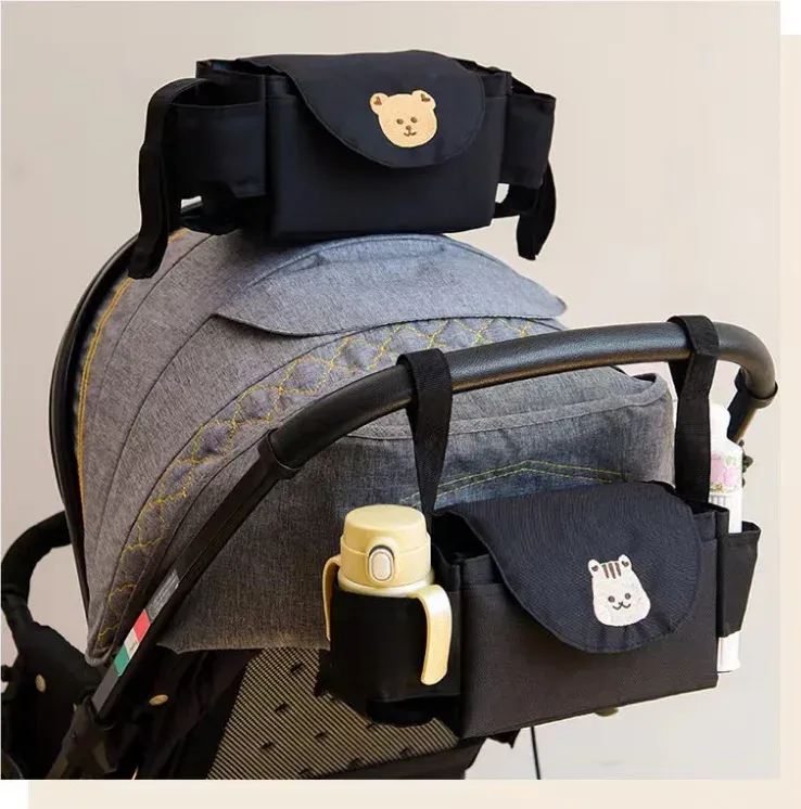 Sac pour poussette, vue latérale