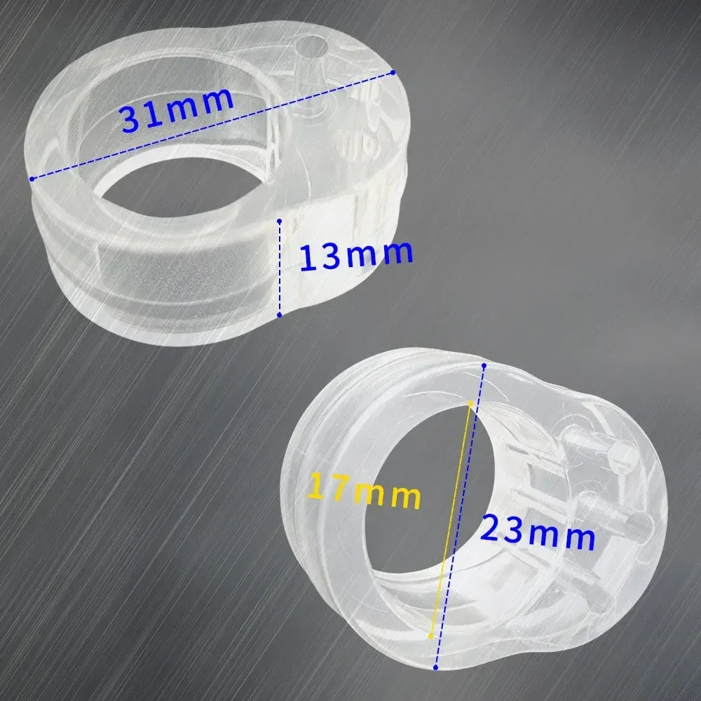Butée de porte sans perçage, amortisseur de porte transparent en silicone, accessoire de fixation mural, butée de sécurité pour meubles et habitat 3