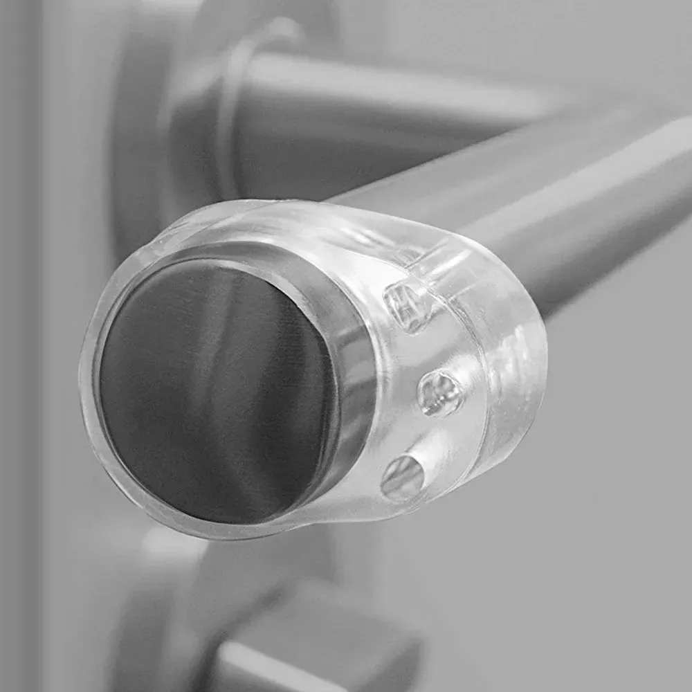 Butoir de porte transparent, mise en valeur du design