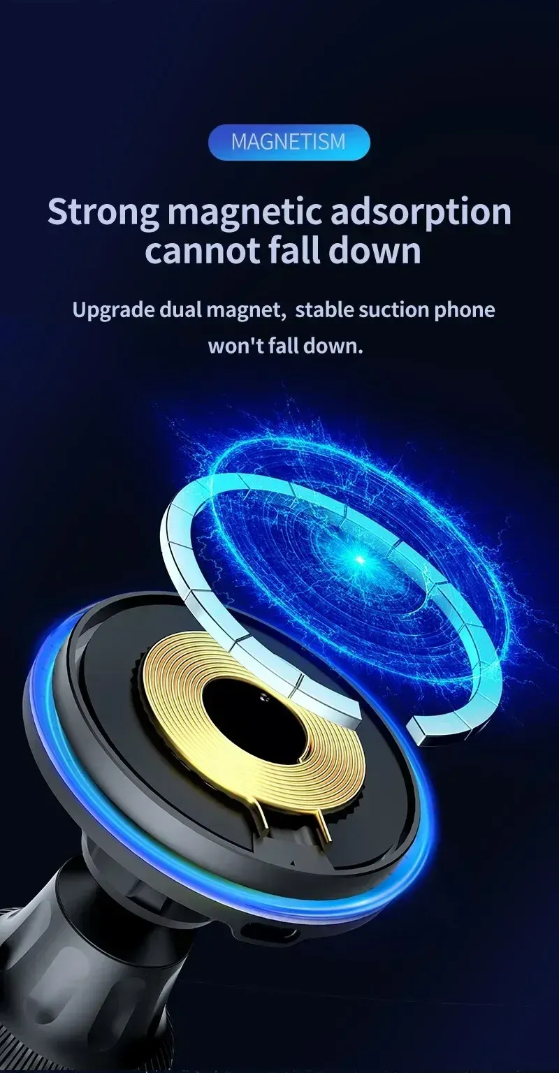 Éclairage LED du support de charge