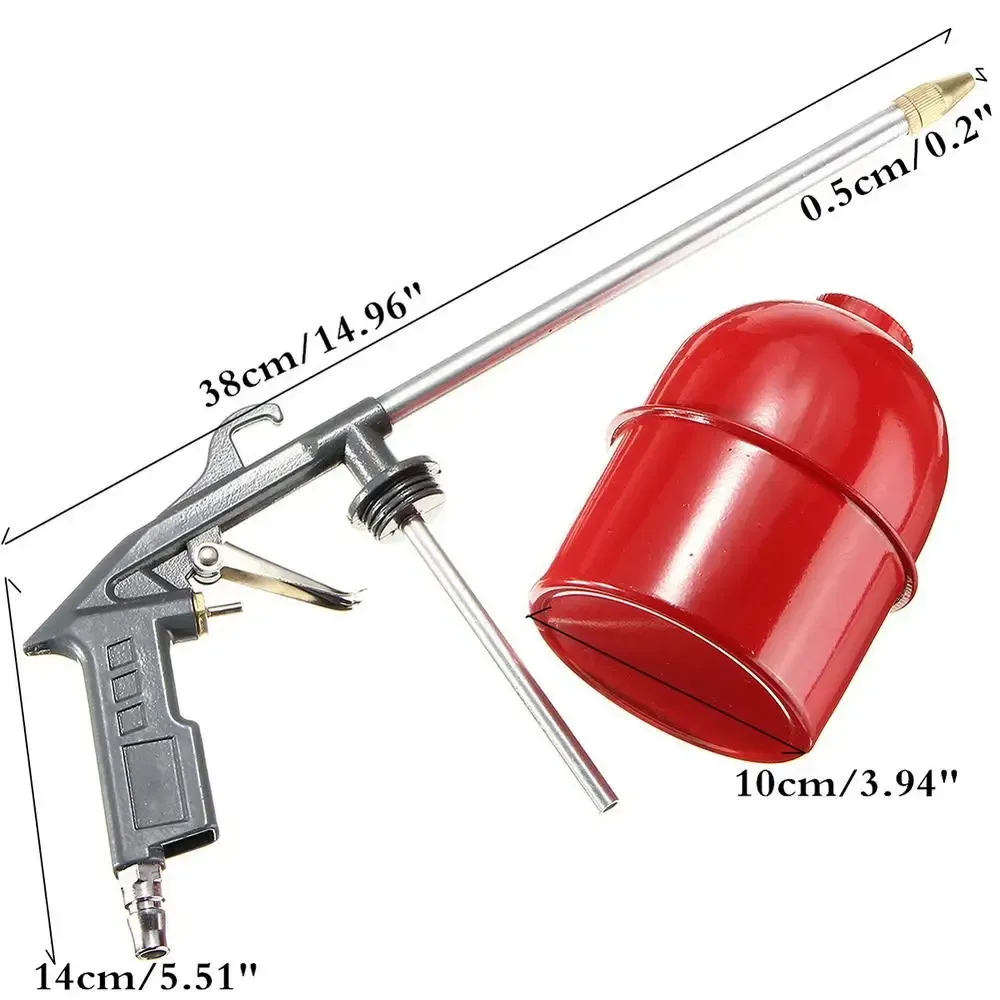 Pistolet pulvérisateur pneumatique à solvant pour dégraissage moteur de voiture, pistolet à eau haute pression, accessoires d'entretien automobile 7