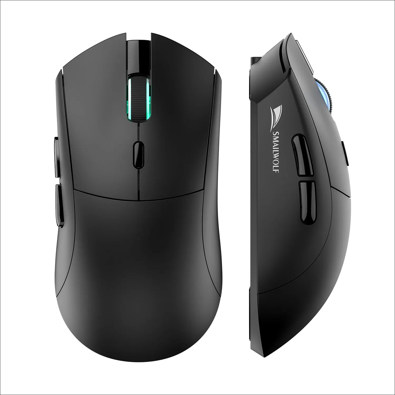 SOURIS DE JEU SANS FIL BLUETOOTH SMAILWOLF RS7, CAPTEUR PAW3311, 20000 DPI, PILOTE MACRO 6