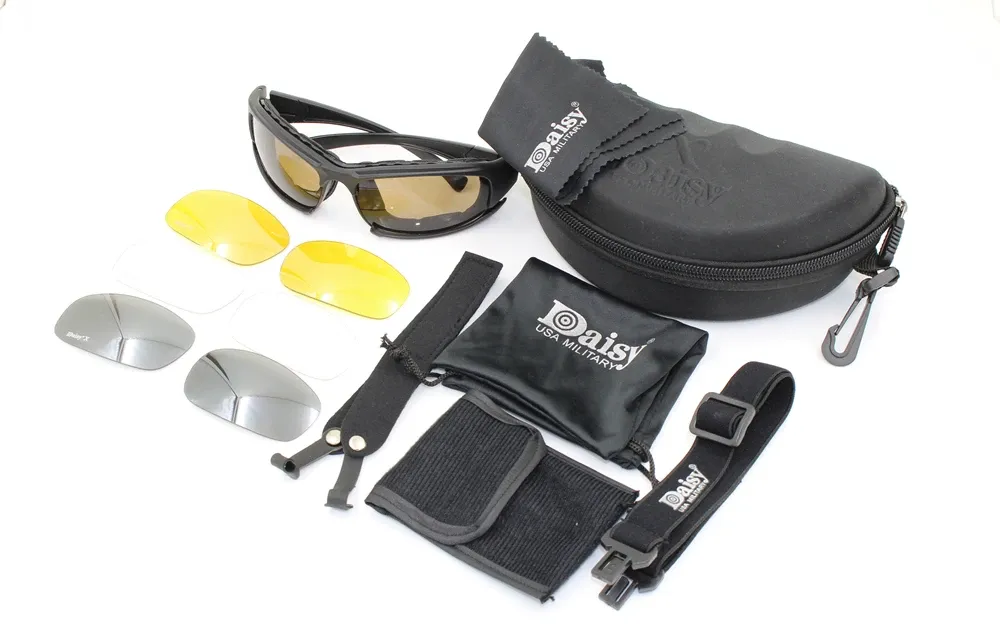 Lunettes de soleil polarisées Daisy X7 pour hommes, verres fumés pour moto et cyclisme 6