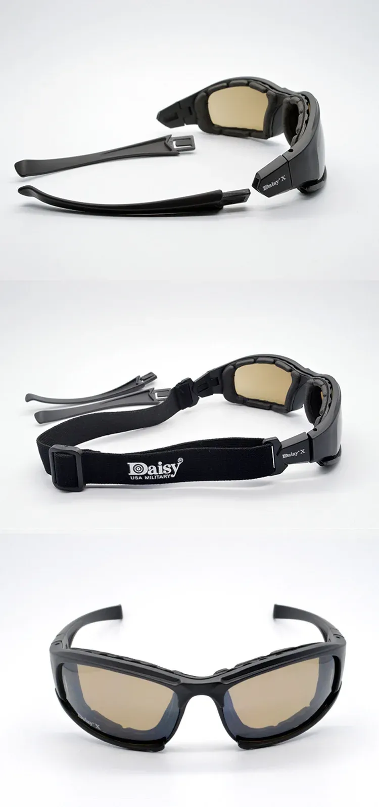 Lunettes Daisy X7, vue complémentaire