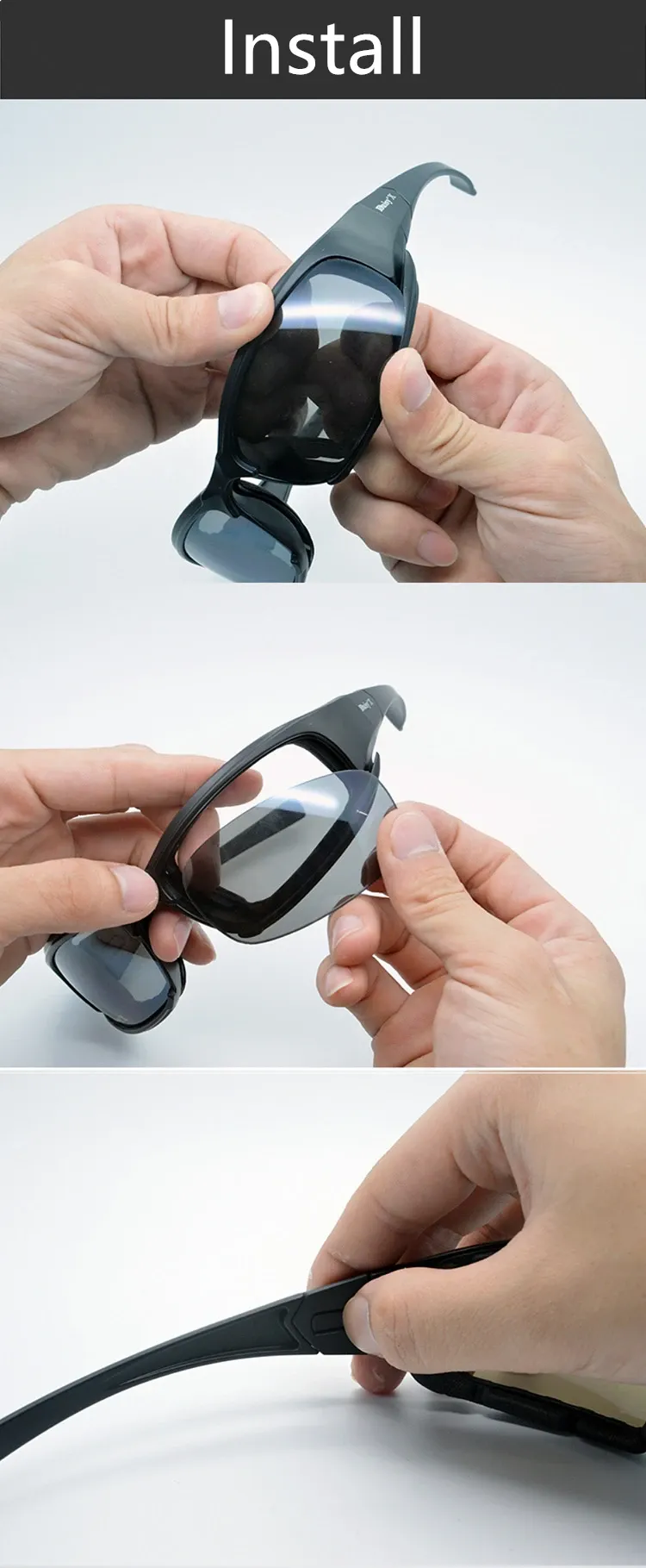Lunettes Daisy X7, vue détaillée