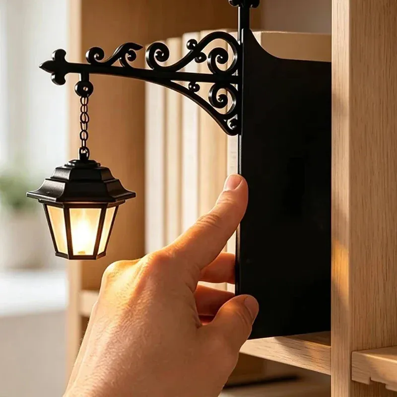 Lampe de bibliothèque vintage, décor de salon