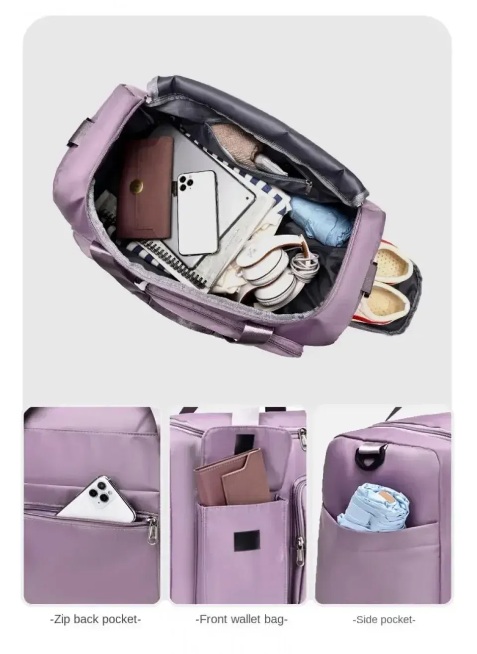 Finitions et matériaux du sac