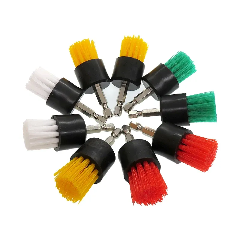 Ensemble complet de brosses de nettoyage pour perceuse