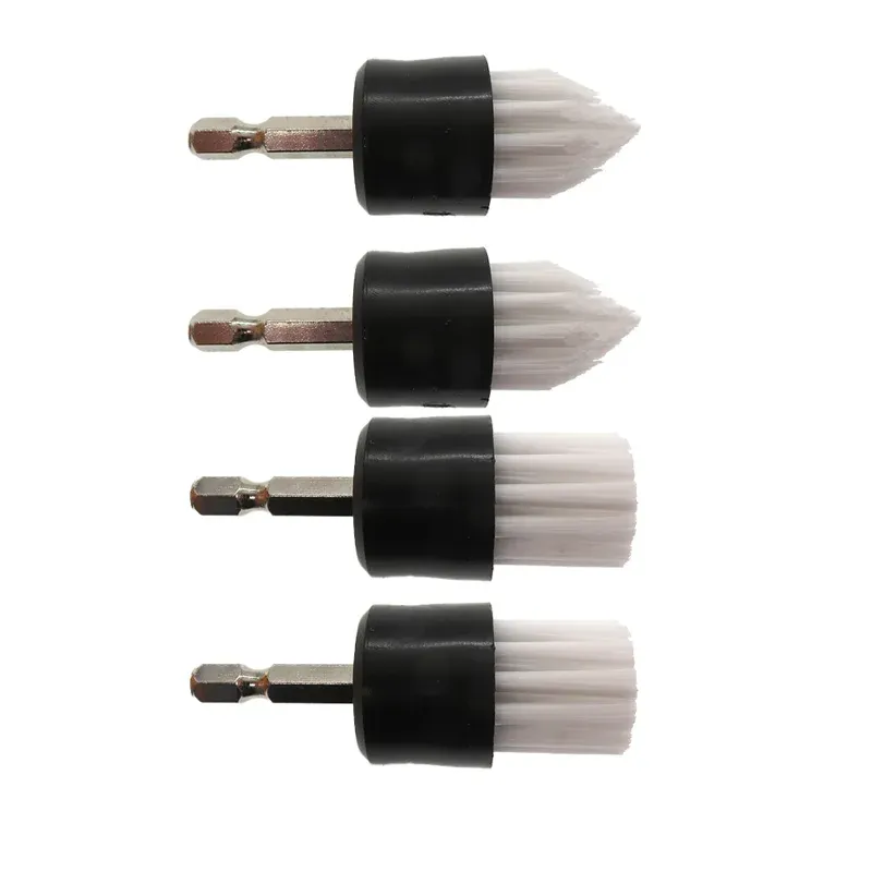 Kit de brosses de nettoyage 4 pièces pour perceuse sans fil, avec brosse conique et brosse plate pour coulis de carrelage 13