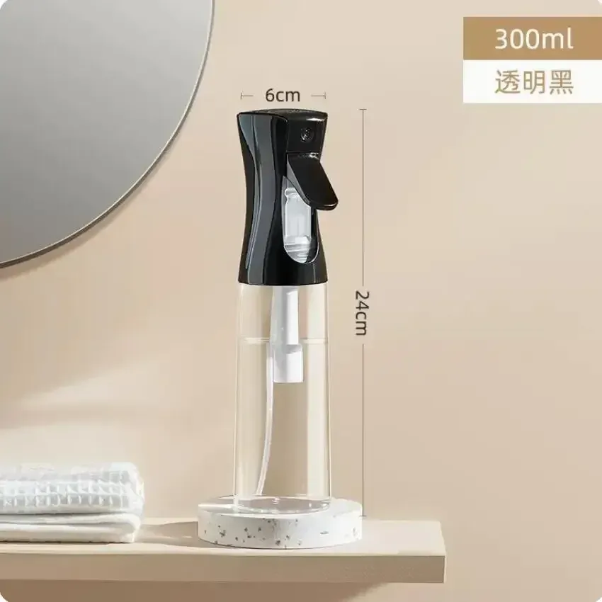 Pulvérisateurs d'eau haute pression rechargeables, flacons brumisateurs à brume continue, pulvérisateur automatique pour salon de coiffure, 200/300/500 ml 16