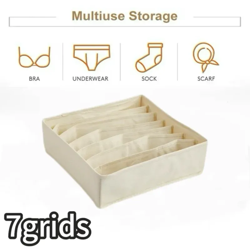 Organisateur de tiroir pour sous-vêtements, chaussettes et soutiens-gorge, boîte de rangement pour pantalons, cravates et vêtements, idéal pour armoire et garde-robe 20