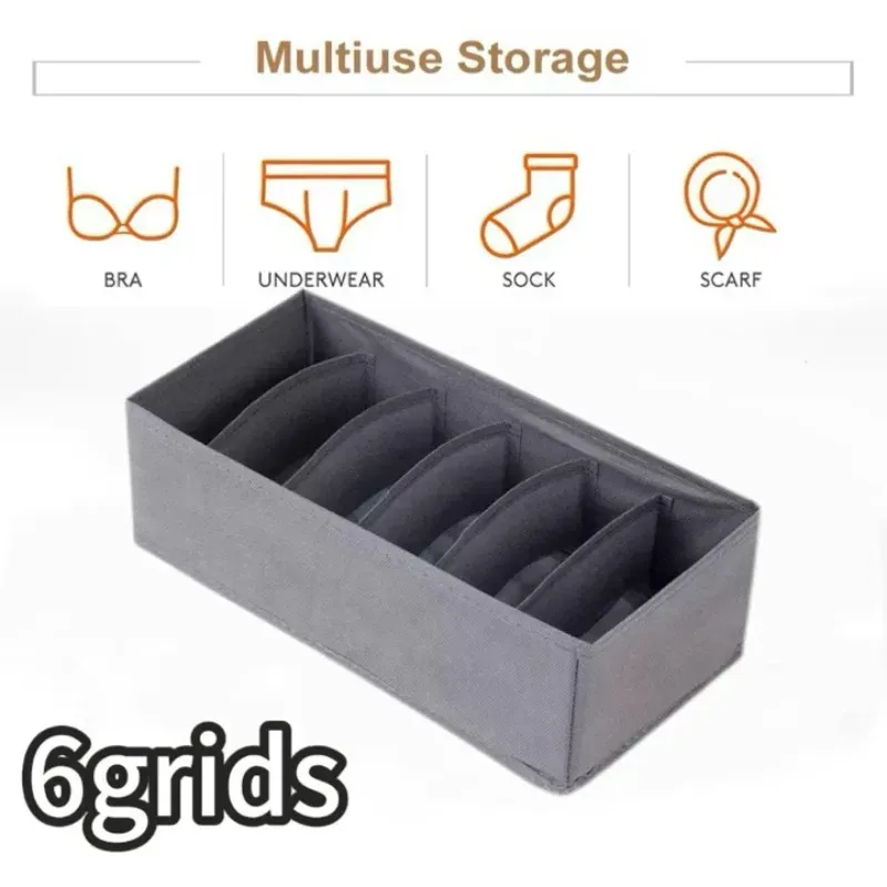 Organisateur de tiroir pour sous-vêtements, chaussettes et soutiens-gorge, boîte de rangement pour pantalons, cravates et vêtements, idéal pour armoire et garde-robe 15