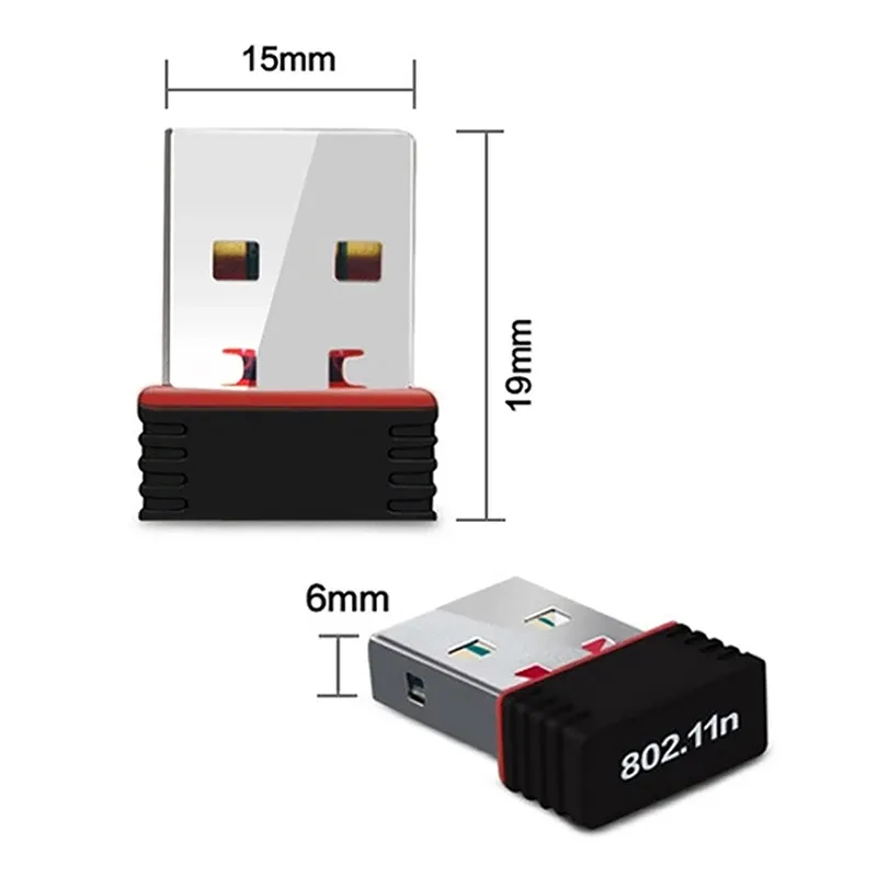 Adaptateur USB Wi-Fi 6 Mini Dongle, finitions