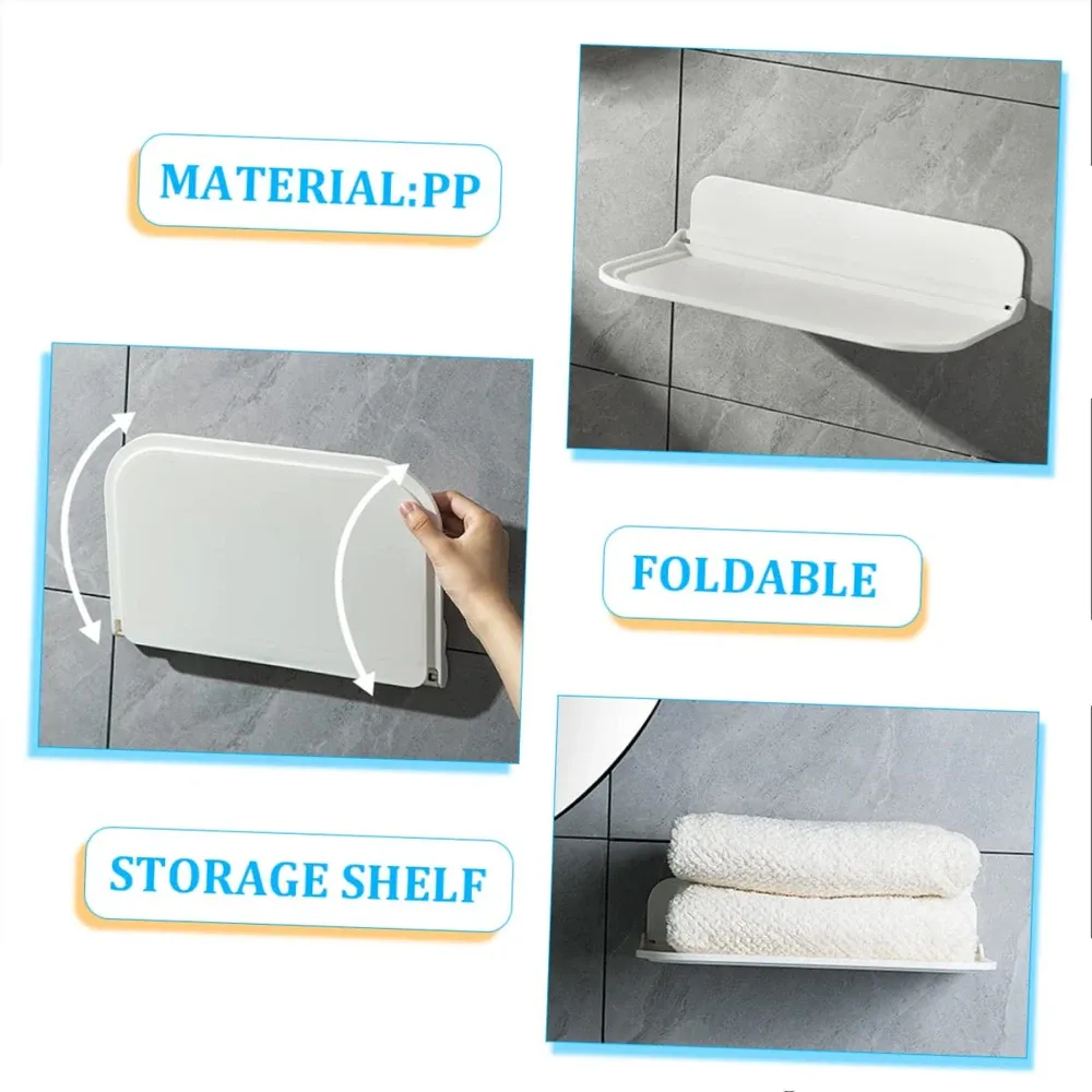 Support de rangement pliable sans perçage