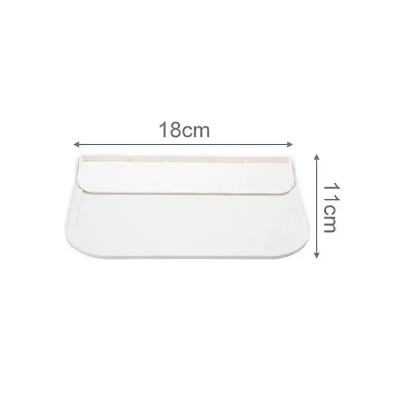 Étagère murale pliable sans perçage, gain de place – Rangement pour téléphone, routeur Wi-Fi et salle de bain 8