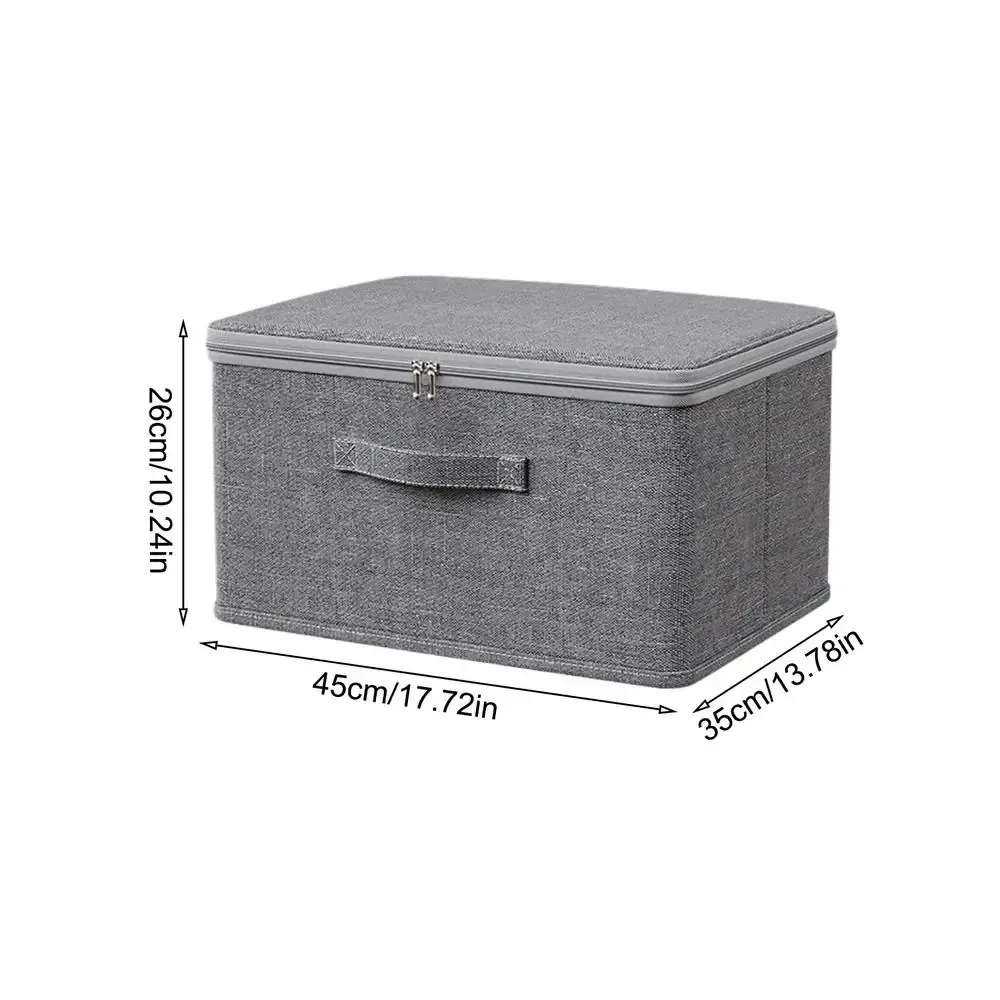 Grand bac de rangement verrouillable, empilable et lavable, avec poignée, pour étagères 8