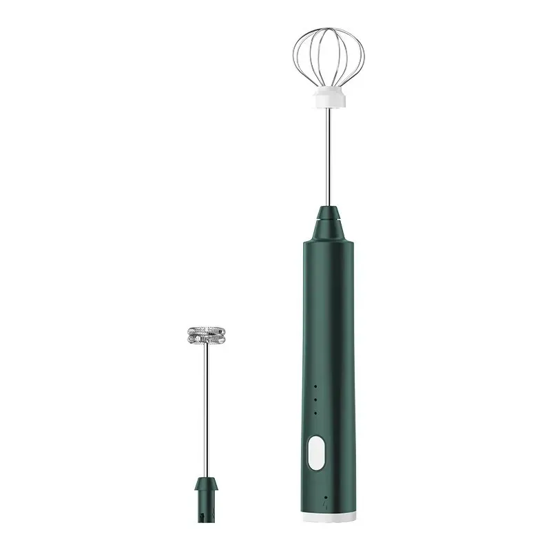 Batteur à œufs portatif rechargeable par USB, 3 vitesses, mousseur à lait pour café et boissons 6