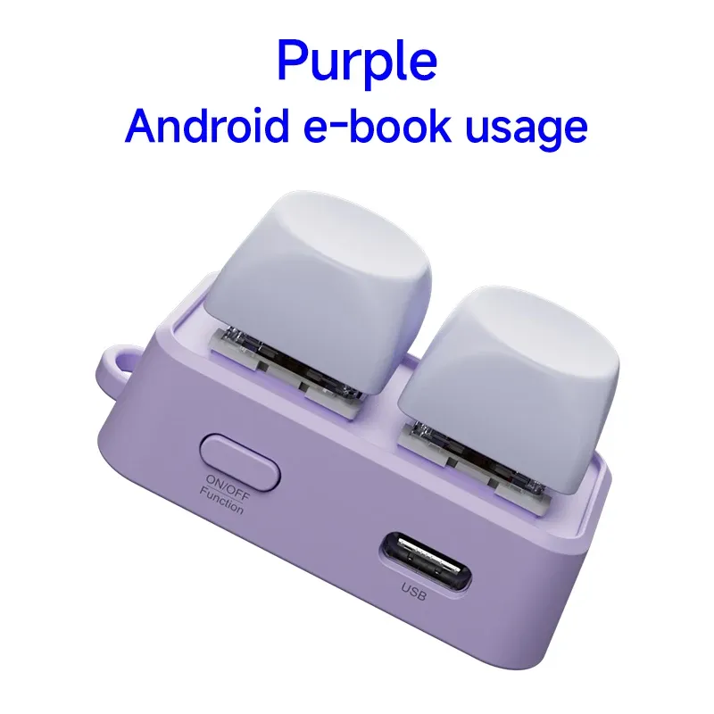 HANLINYUE Free2 Mini Clavier Bluetooth et Tourneur de Pages compatible avec Android et les liseuses numériques (non compatible avec K) 14