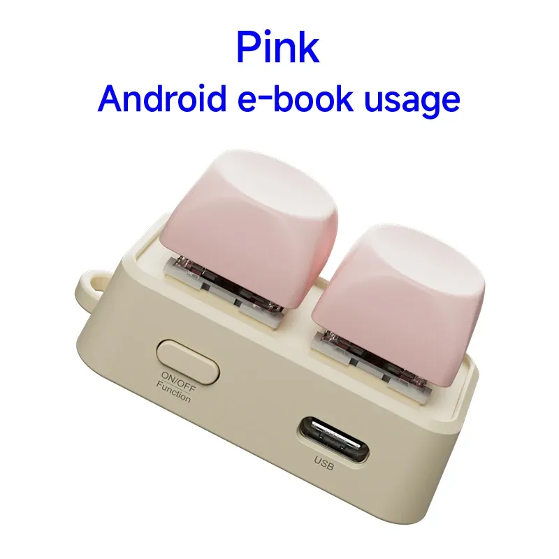 HANLINYUE Free2 Mini Clavier Bluetooth et Tourneur de Pages compatible avec Android et les liseuses numériques (non compatible avec K) 13