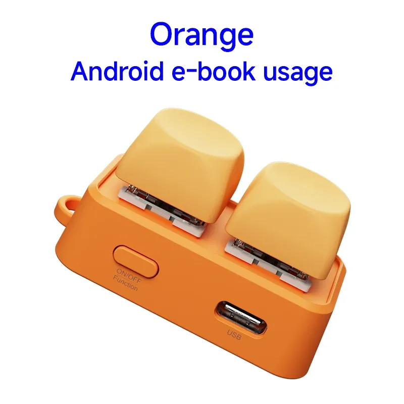 HANLINYUE Free2 Mini Clavier Bluetooth et Tourneur de Pages compatible avec Android et les liseuses numériques (non compatible avec K) 19