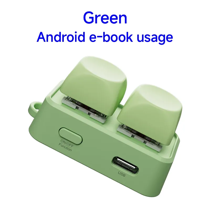 HANLINYUE Free2 Mini Clavier Bluetooth et Tourneur de Pages compatible avec Android et les liseuses numériques (non compatible avec K) 18