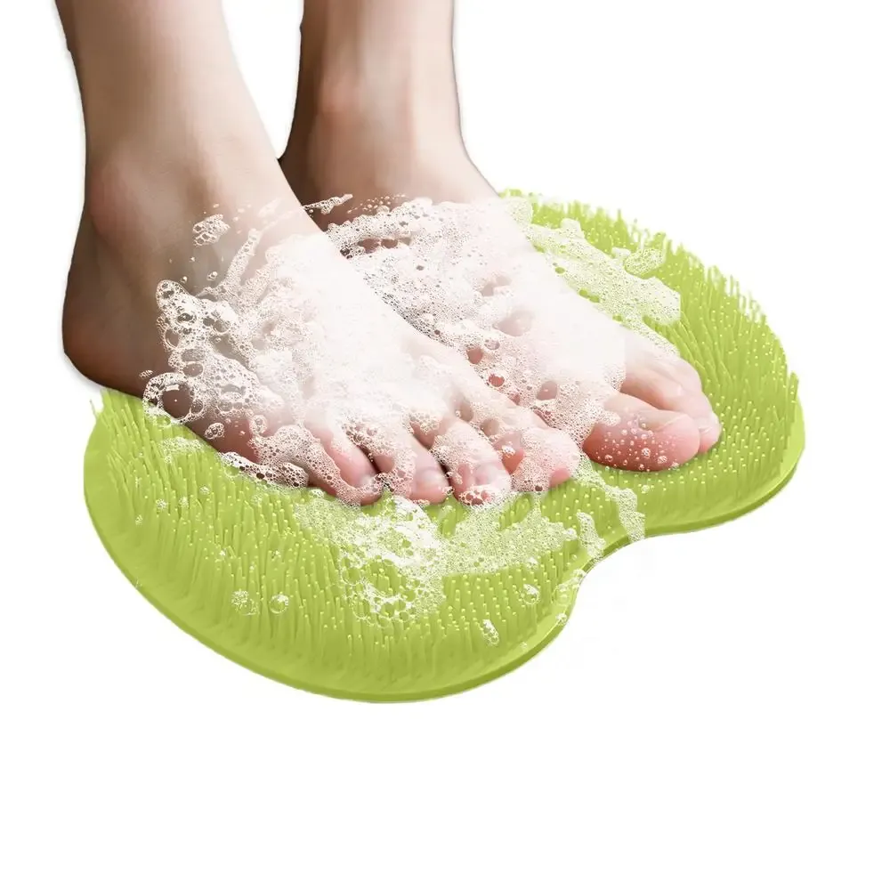 Tapis de douche installé dans une baignoire