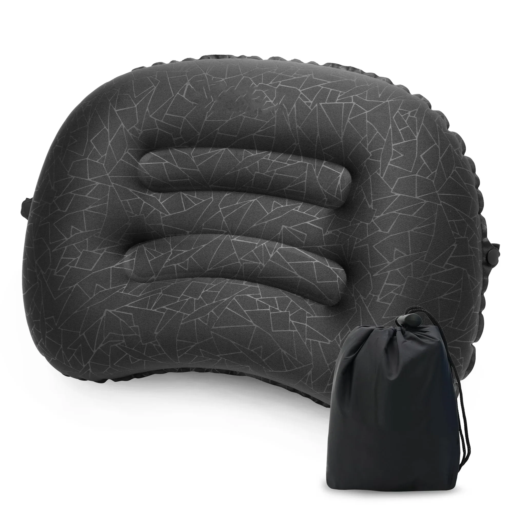 Oreiller gonflable de voyage ultraléger et portable pour le camping et la randonnée 7