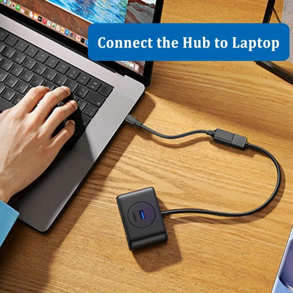 Adaptateur USB-C OTG, design compact