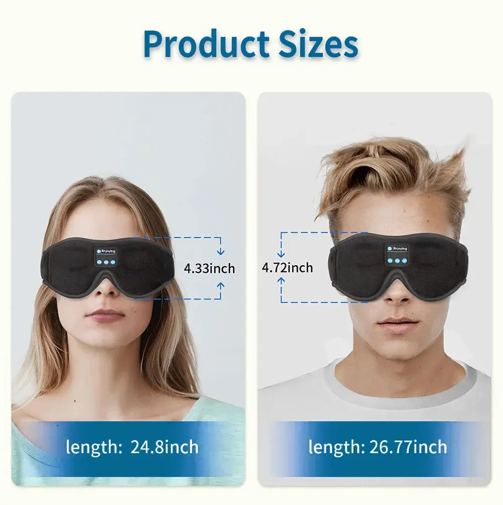 Casque de sommeil Bluetooth, vue d'ensemble