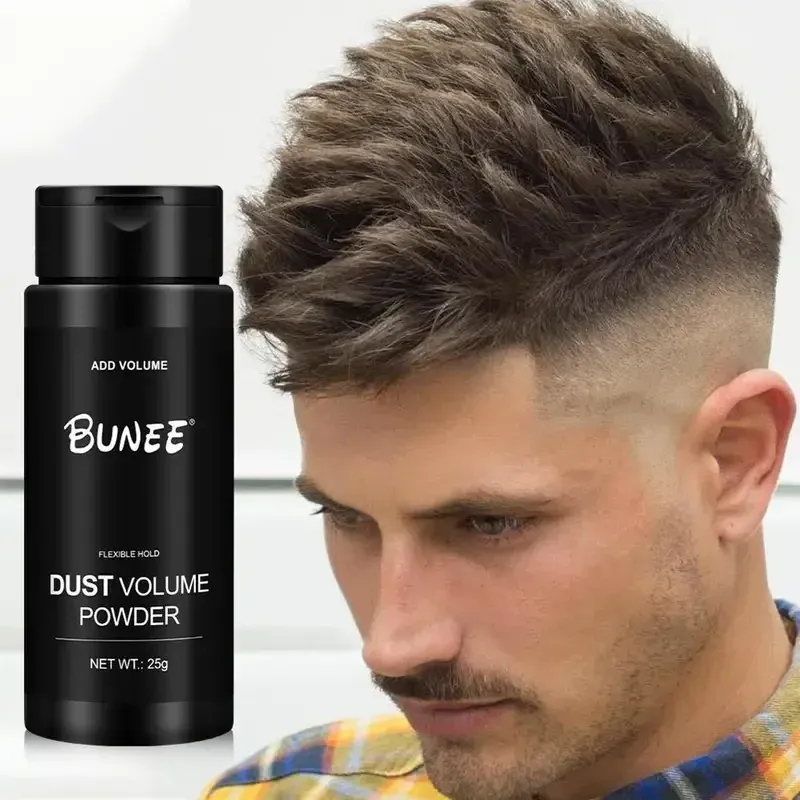Poudre coiffante volumatrice pour cheveux, contrôle de l'huile et tenue longue durée, pour hommes et femmes 1